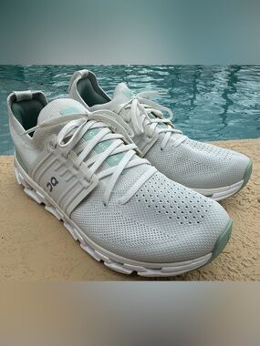 On Cloud-CLOUDSWIFT 3 Ivory Creek Running Shoes 3WD10451195 Size 10.5 Clean